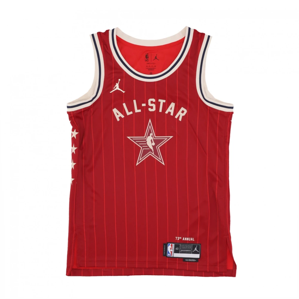 Jordan 2024 NBA All Star Luka Doncic Jersey Red Heren
