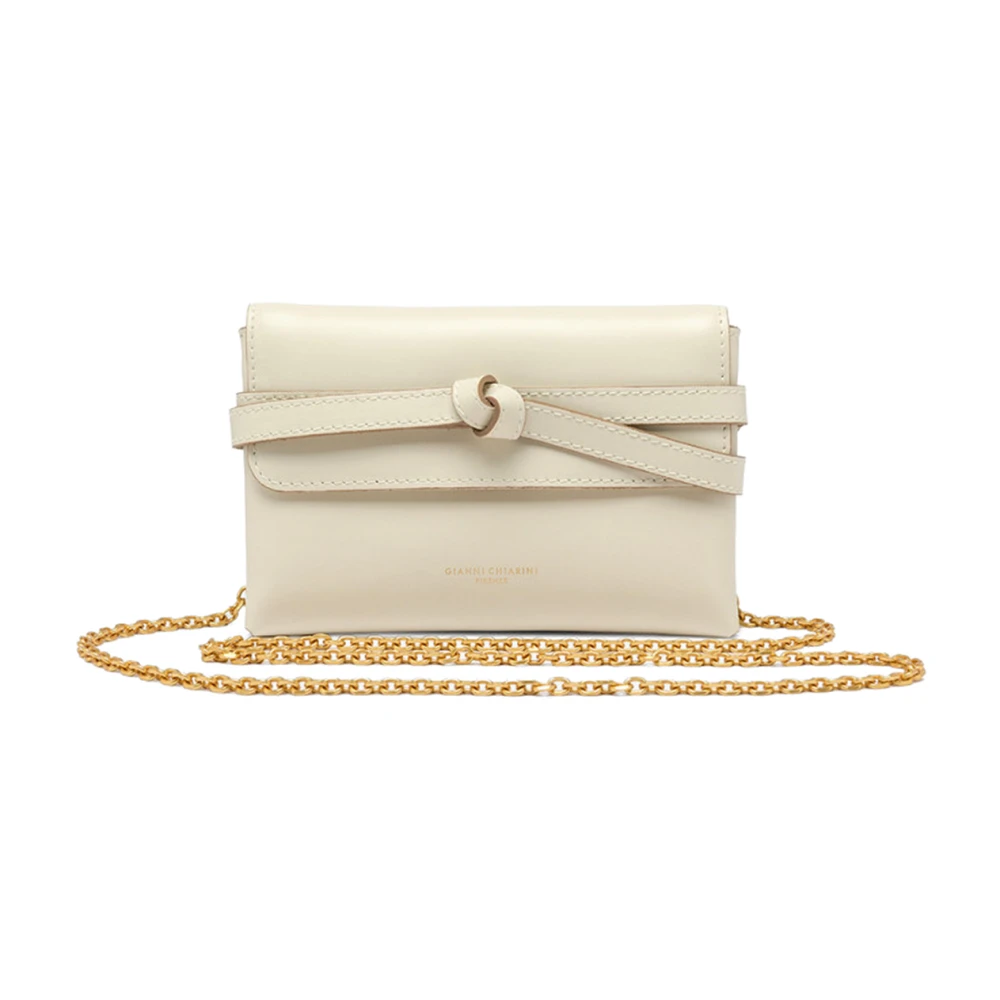 Gianni Chiarini Women's Beige Belty Pochette - Cross Body Bags - One Size - Bags