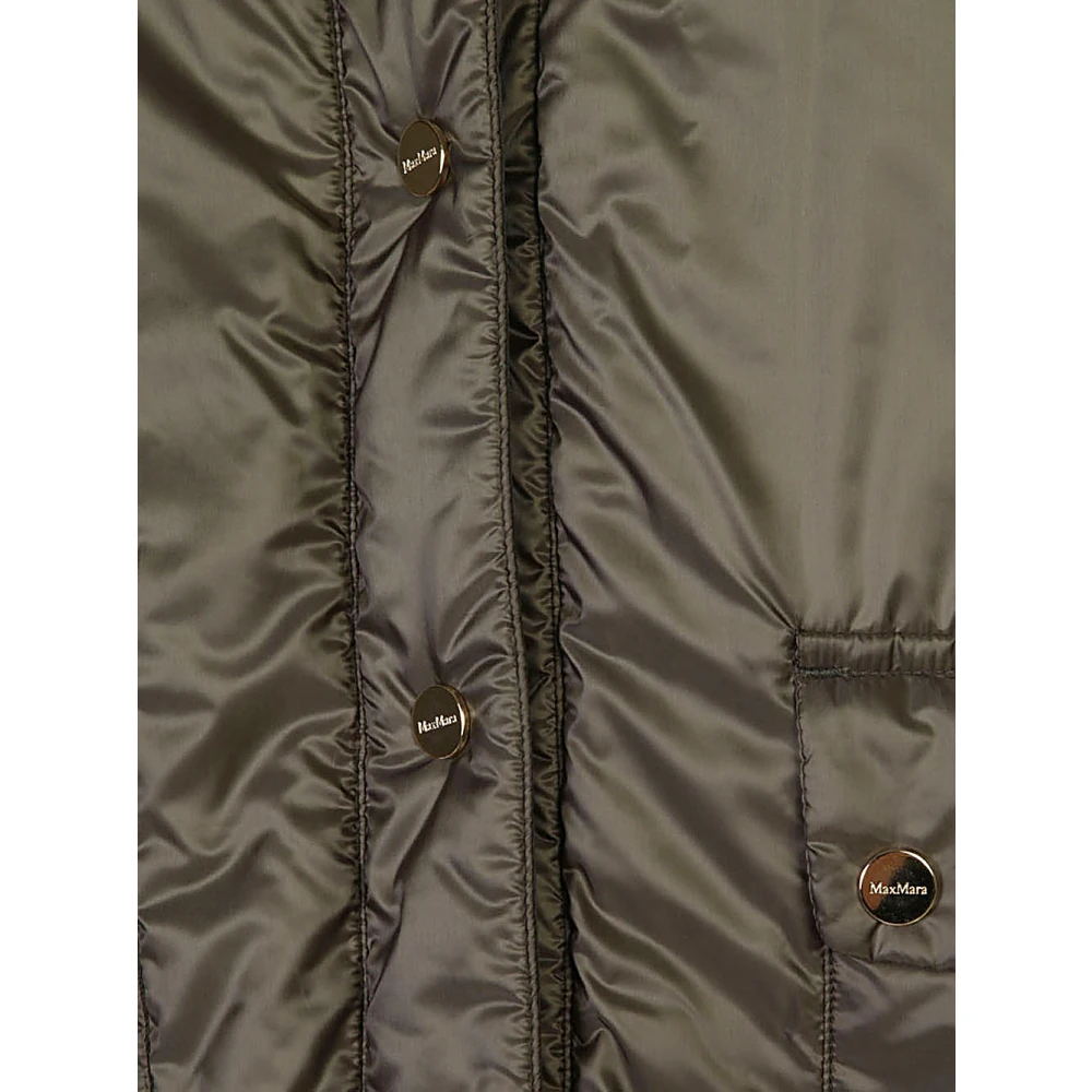 Max Mara Stijlvolle Cube Jassen Green Dames