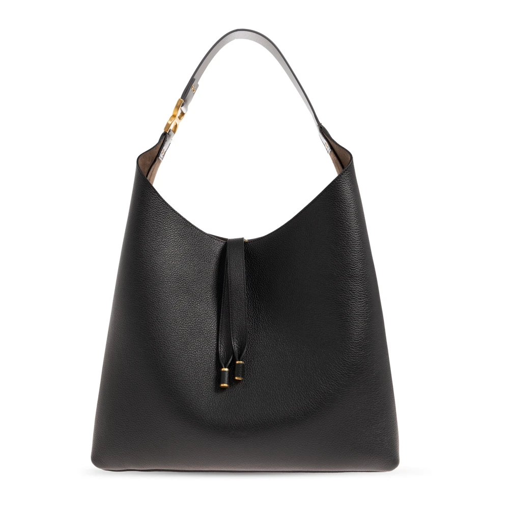 Chloé ‘Marcie’ hobo axelremsväska Black, Dam