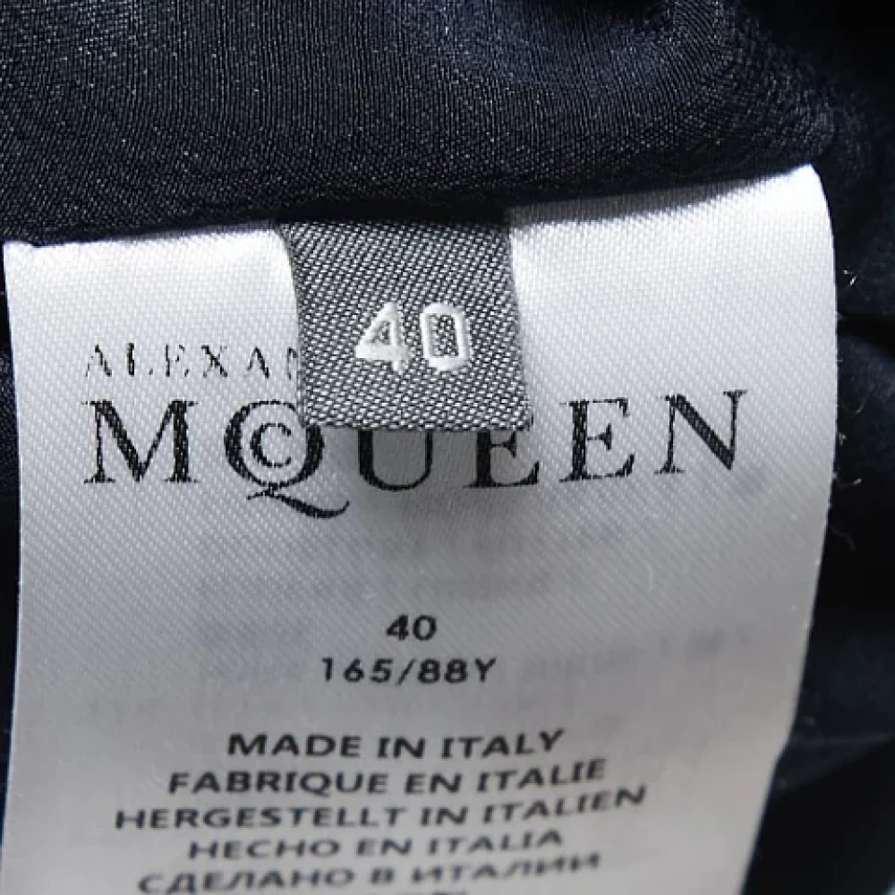 Alexander McQueen Pre-owned Fabric dresses Blue Dames