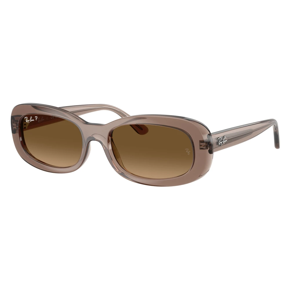 Ray-Ban Sunglasses, Female, 56 Mm, Stylish Sunglasses Rb2221 In Blue Brown