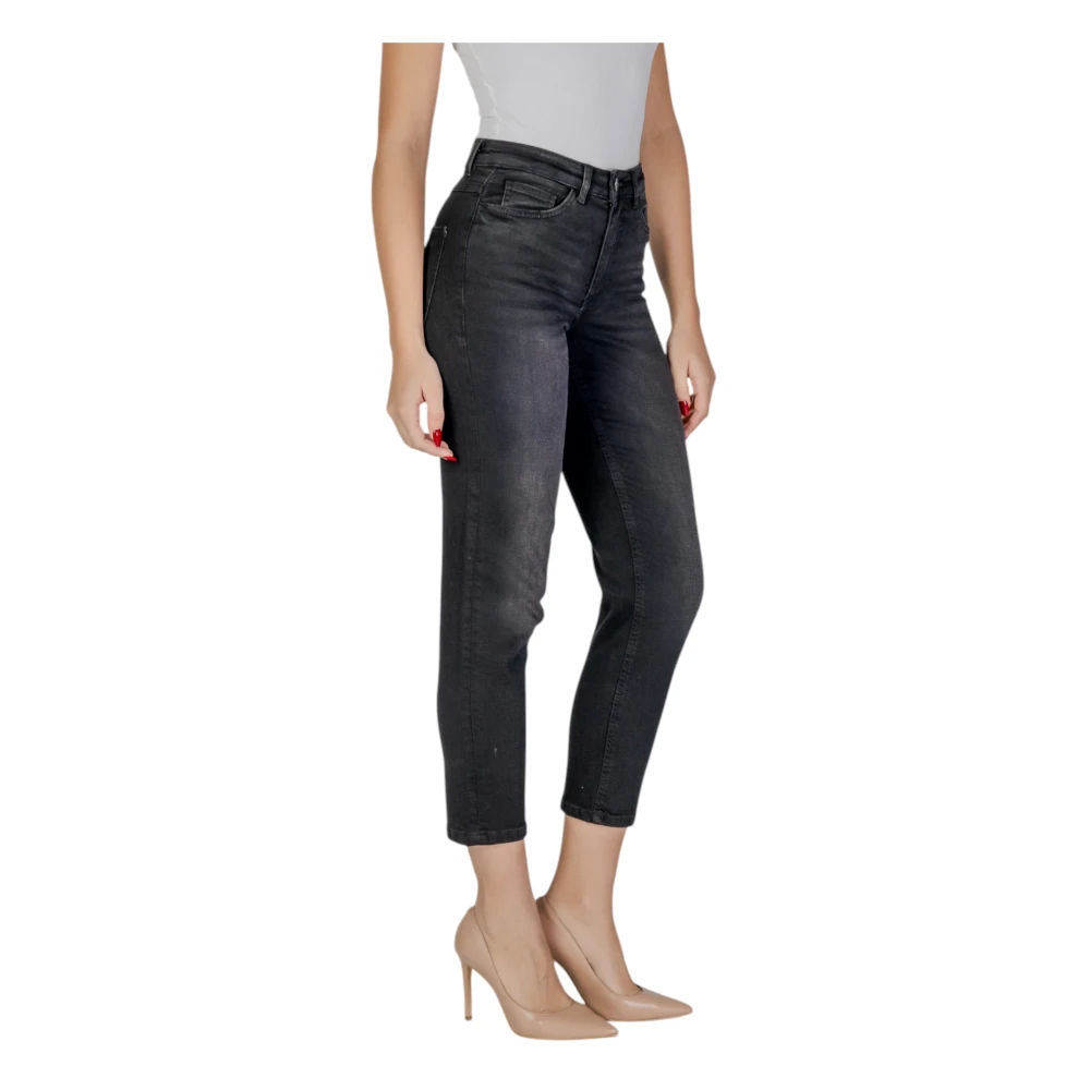 Ichi Mom Jeans Collectie voor vrouwen Black Dames