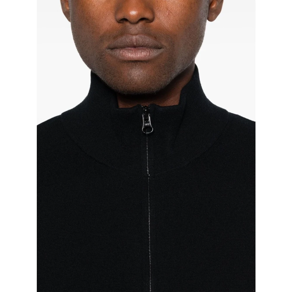 C.P. Company Zwarte Metropolis Wollen Vest Black Heren