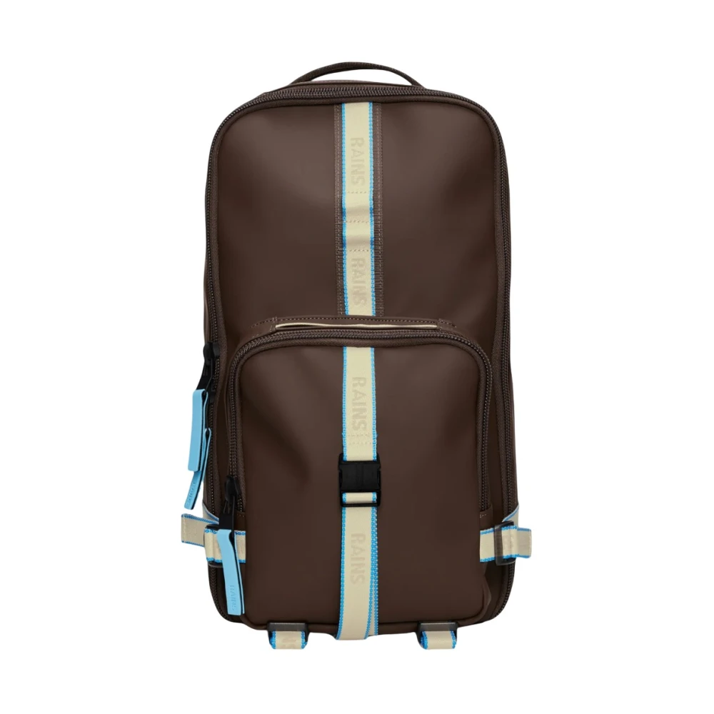 Rains Stijlvolle Rugzak Collectie Brown Unisex