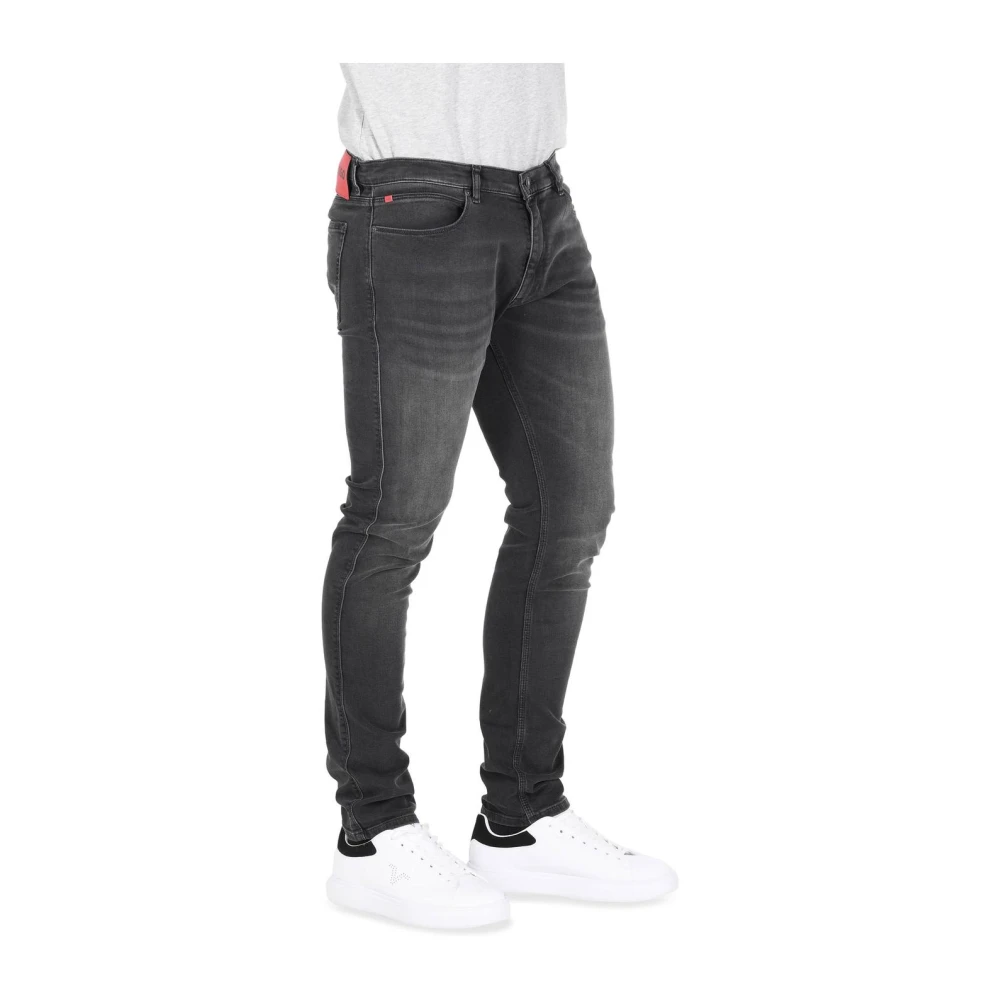 Hugo Boss Antraciet SlimFit Heren Jeans Black Dames