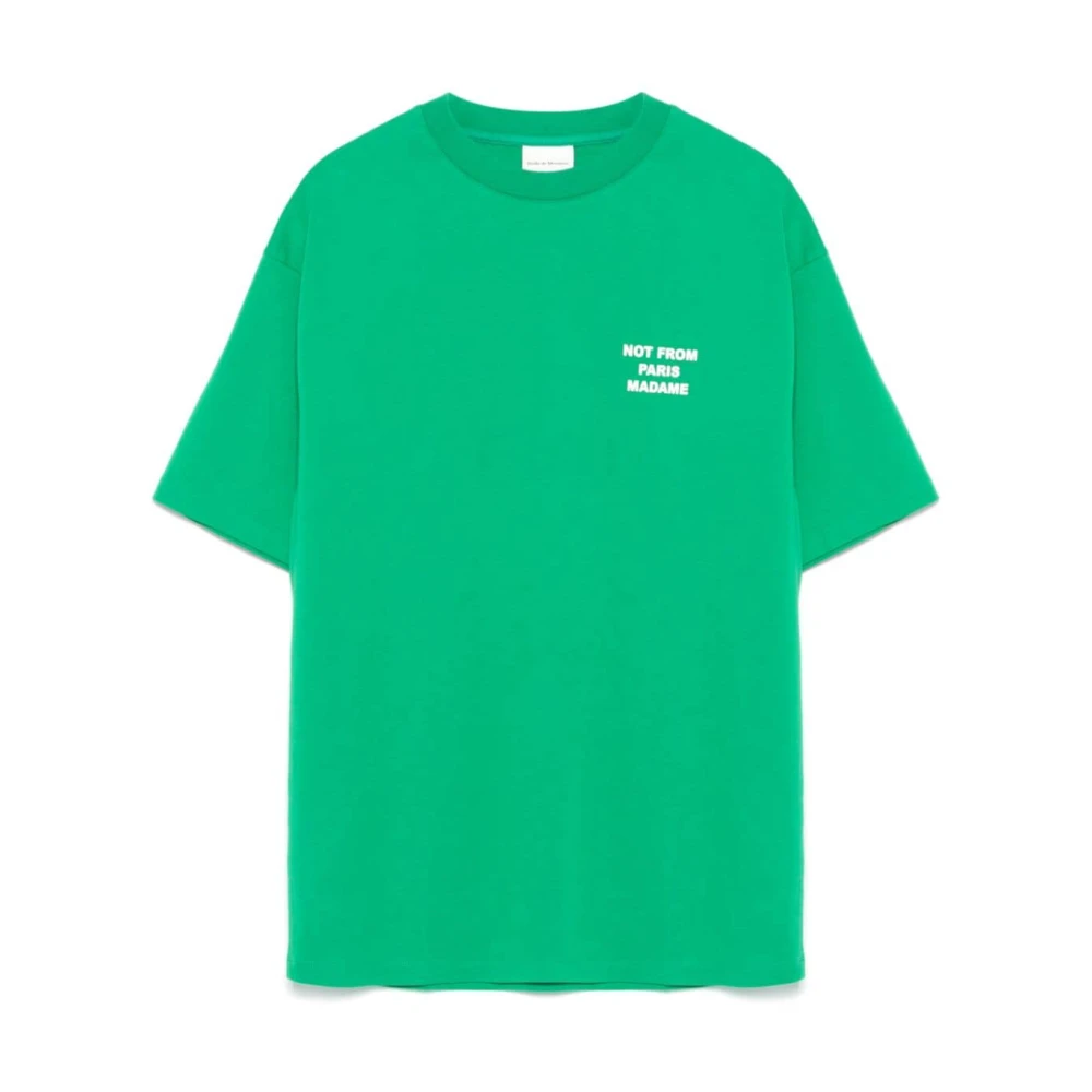 Drole de Monsieur Groene T-shirts en Polo's Green Heren