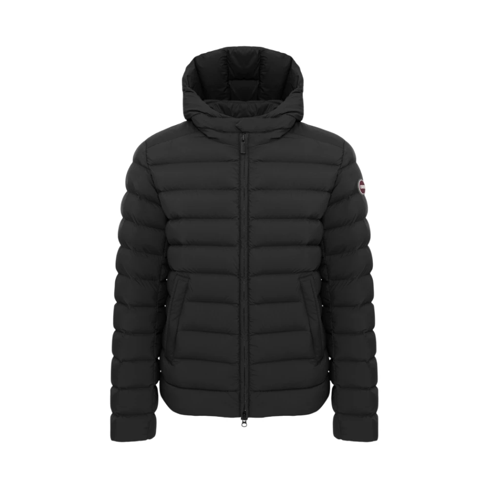 Colmar , Jackets, Male, Black, 2XL, Down Jacket With Hood