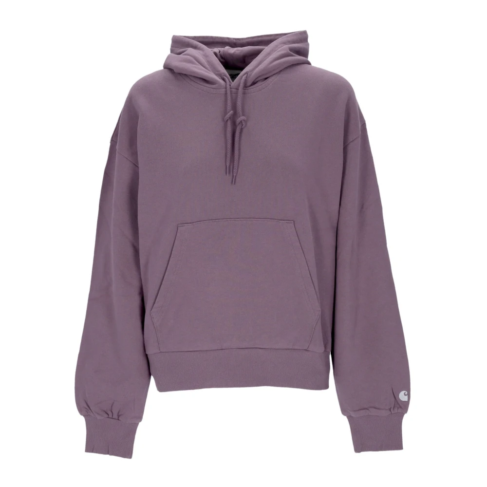 Carhartt WIP Hoodie Misty Thistle Gray Heren