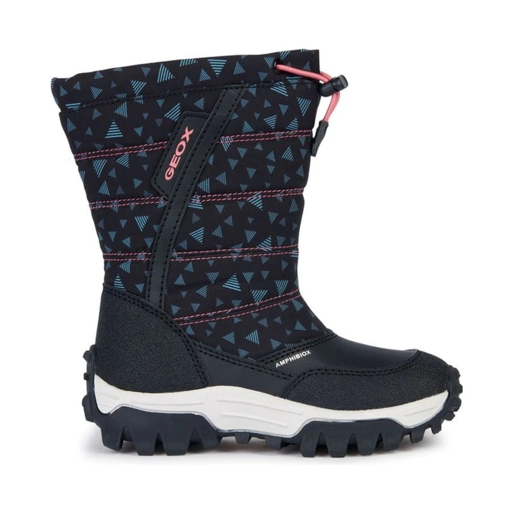Geox Girls Black Boots,, Himalaya Boots Size 29 Eu