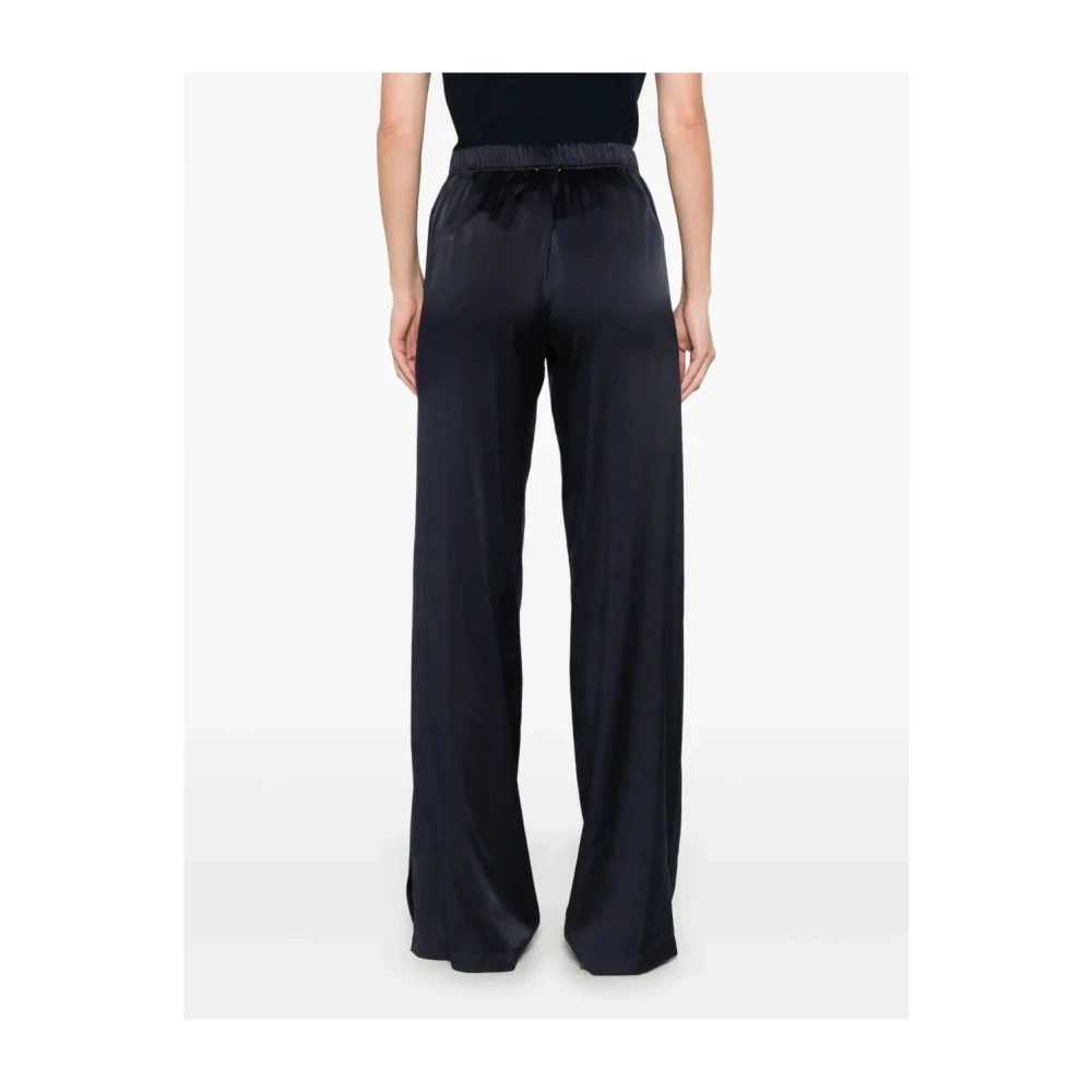 Forte Zijden Jogger Set Black Dames