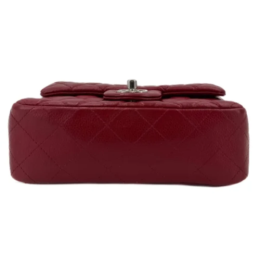Chanel Vintage Pre-owned Leather chanel-bags Red Dames