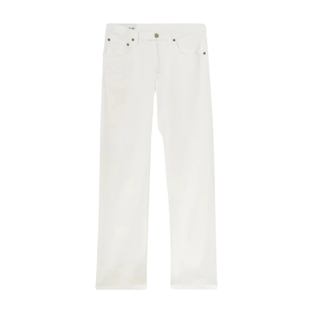 Dondup Stijlvolle Straight Jeans White Dames