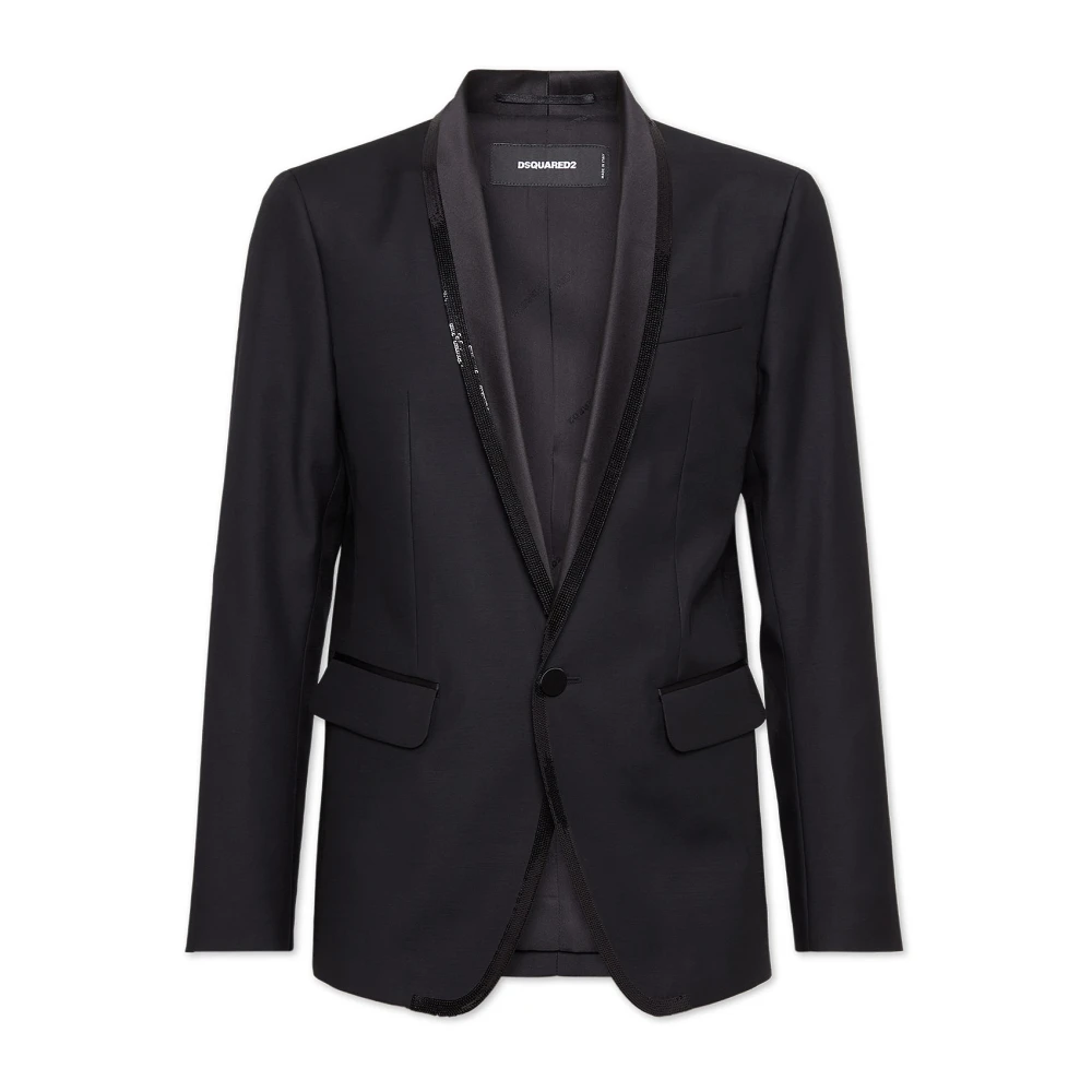 Dsquared2 Men's Black Jackets For