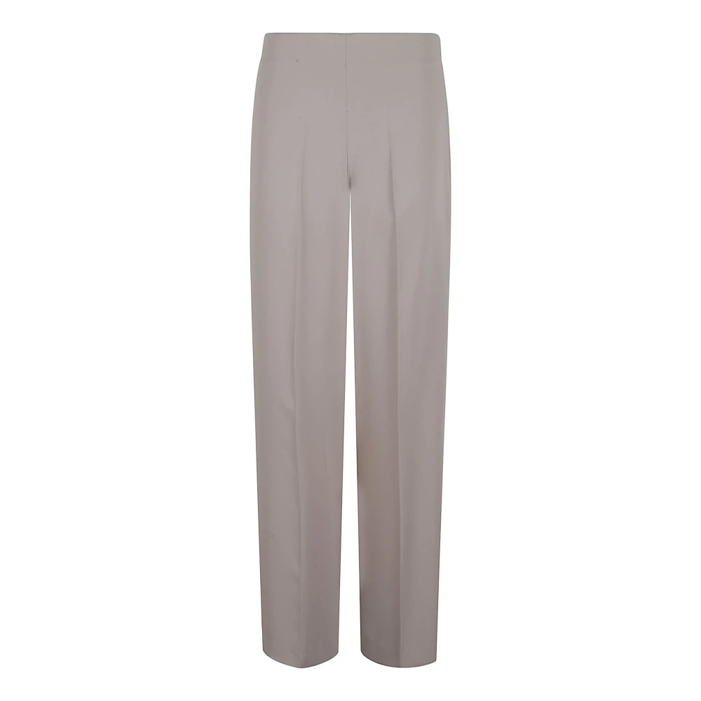 Sand-colored cady pants with invisible zip - P.a.r.o.s.h. - Modalova