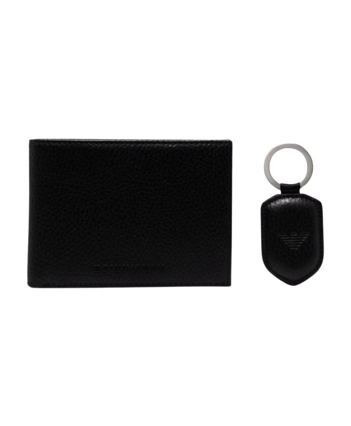 ensemble-portefeuille-en-cuir-noir-avec-porte-cles
