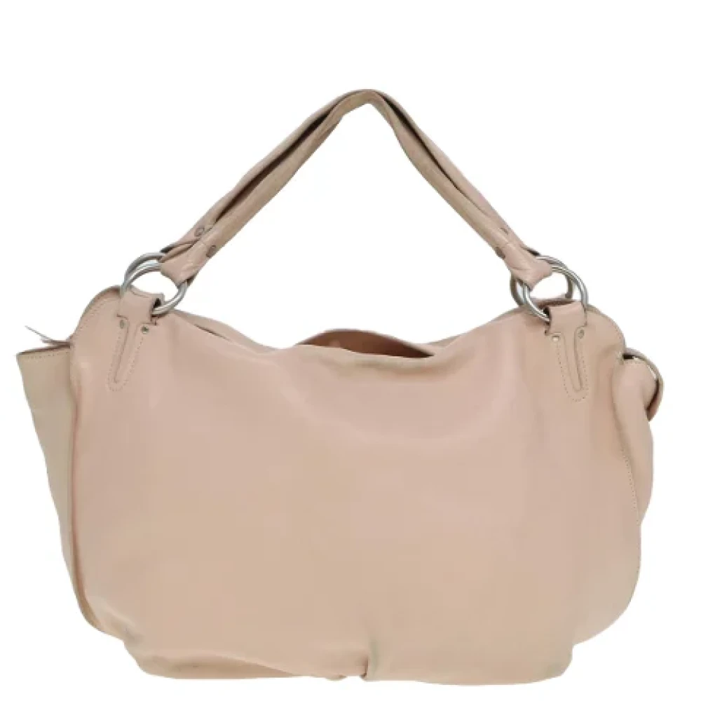 Celine Vintage Pre-owned Leather totes Pink Dames