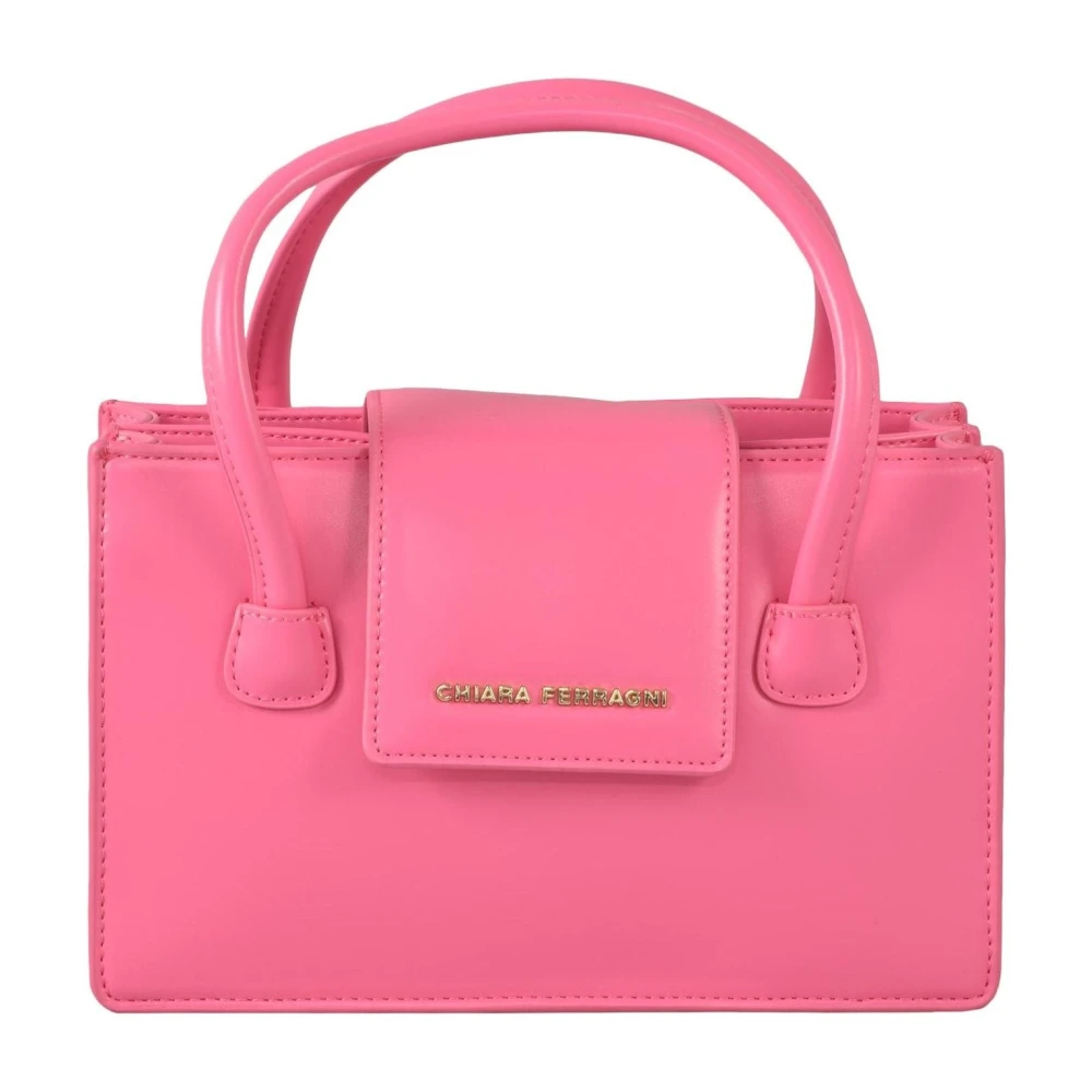 Chiara Ferragni Collection Stijlvolle Polyester Tas Pink Dames