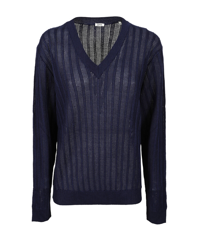 pull-col-en-v-bleu