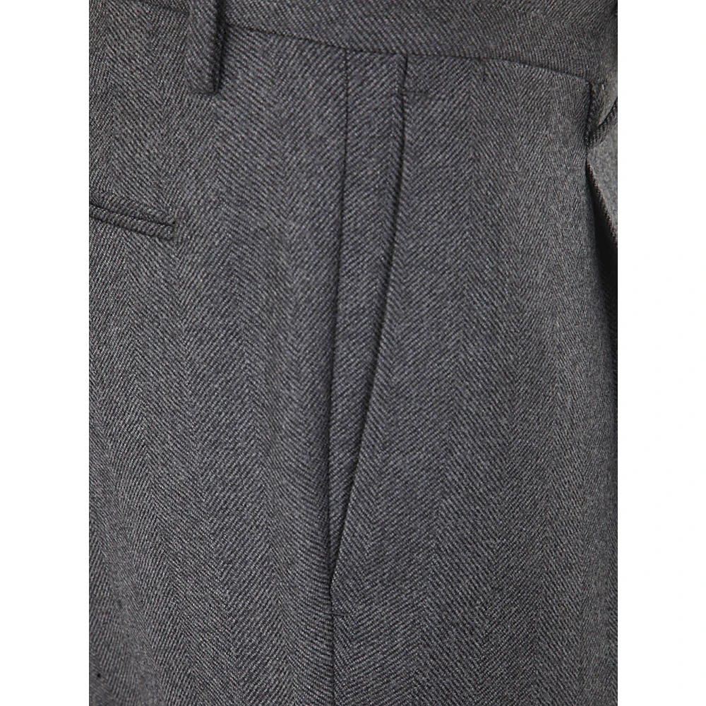 Michael Coal Capri Broek met Pences Antraciet Stijl Gray Heren