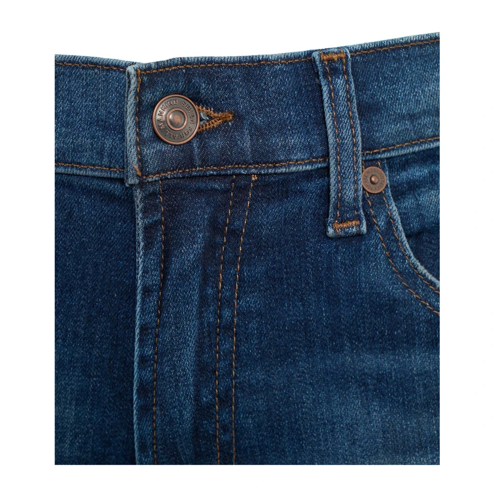 7 For All Mankind Jeans met logo details en vijf zakken Blue Dames