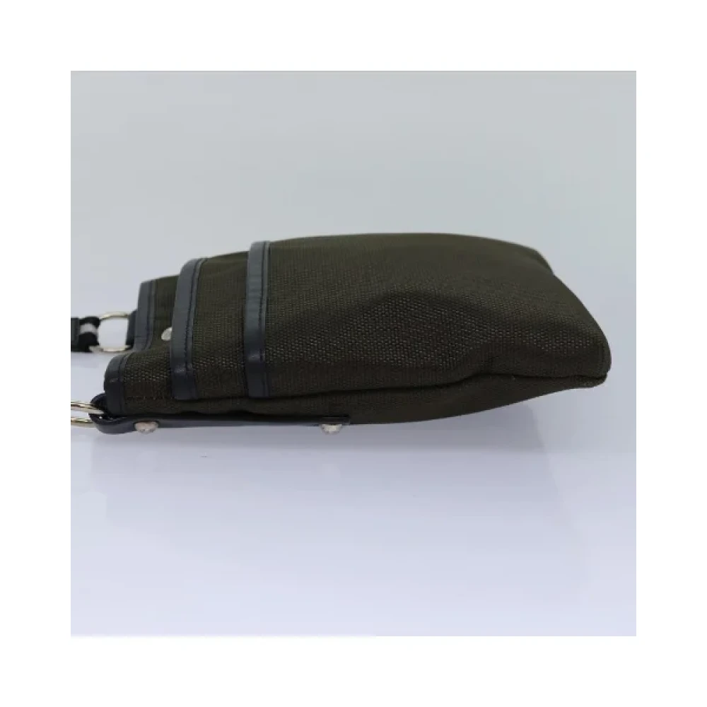 Bally Pre-owned Nylon shoulder-bags Green Dames