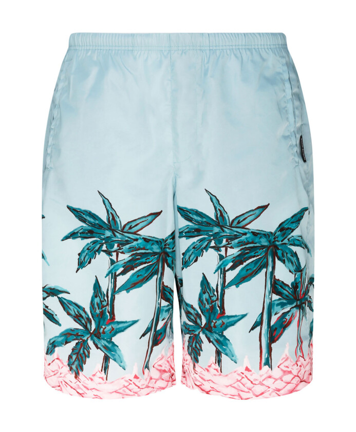graphic-print-swim-shorts-in-blue