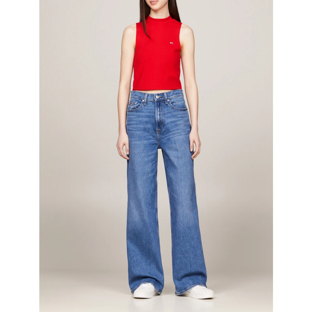 Tommy Jeans Hoge WD Claire Jeans Blue Dames