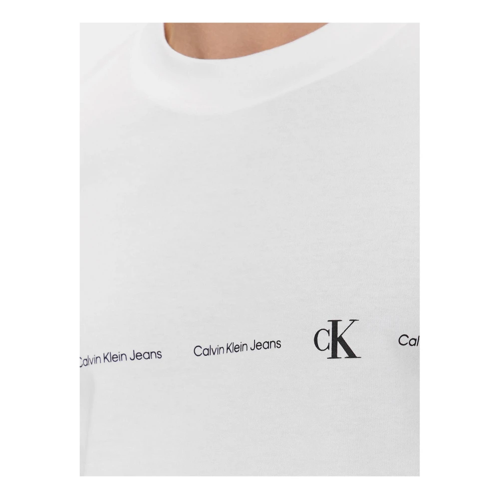 Calvin Klein Jeans T-Shirts White Heren