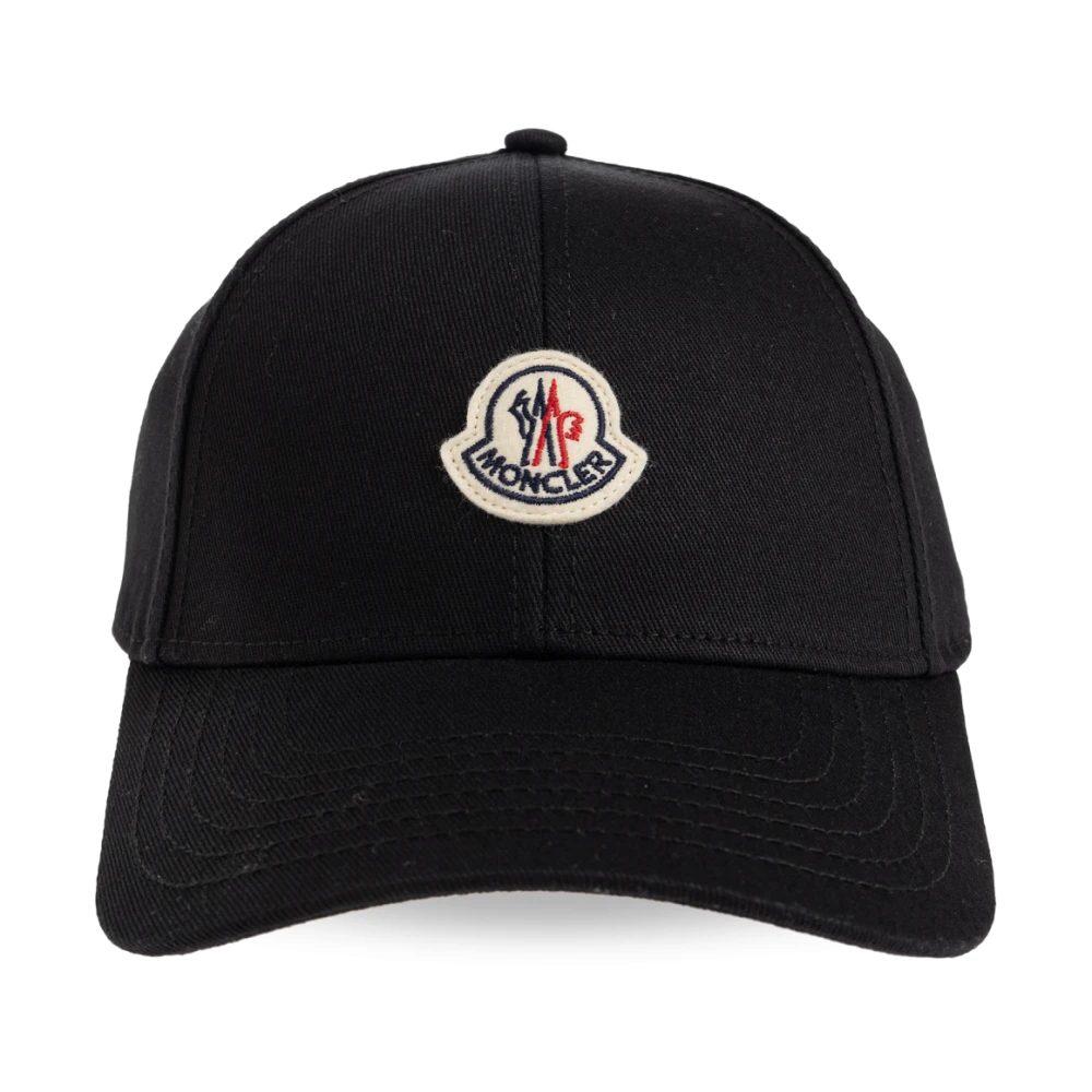 Moncler Black Hats & Caps, Male, One Size, Baseball Cap