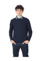 pull-bleu-col-rond