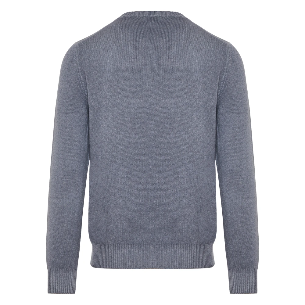 Gran Sasso Luxe Wol Kasjmier Gebreide Kleding Gemaakt in Italië Gray Heren