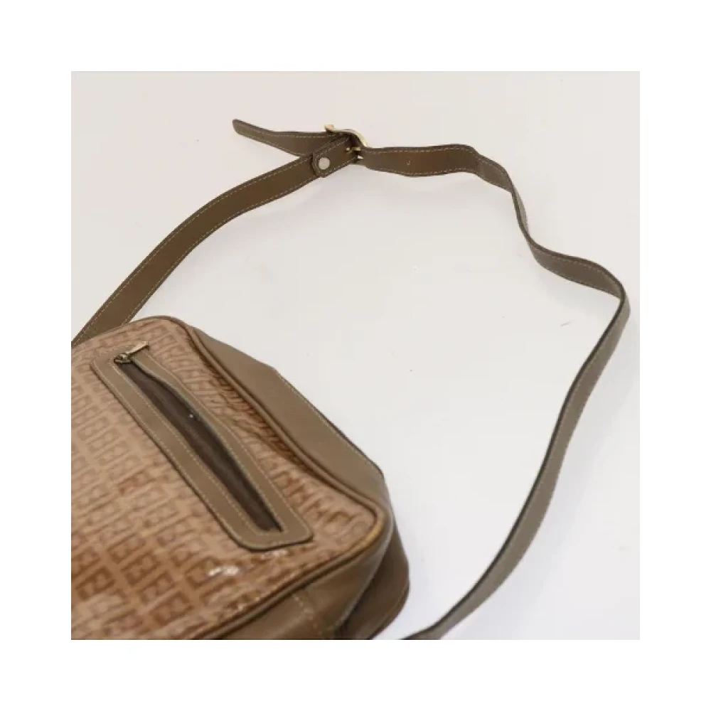 Fendi Vintage Pre-owned Canvas fendi-bags Beige Dames