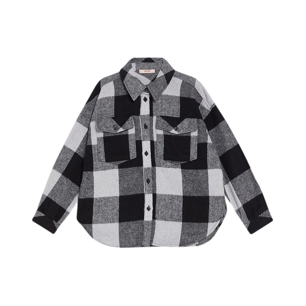 Liu Jo Vrouw Grijs Stijlvol Shirt