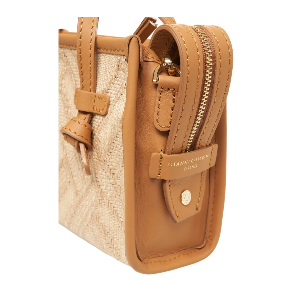 Gianni Chiarini Bruine Schoudertas Marcella Joy Brown Dames