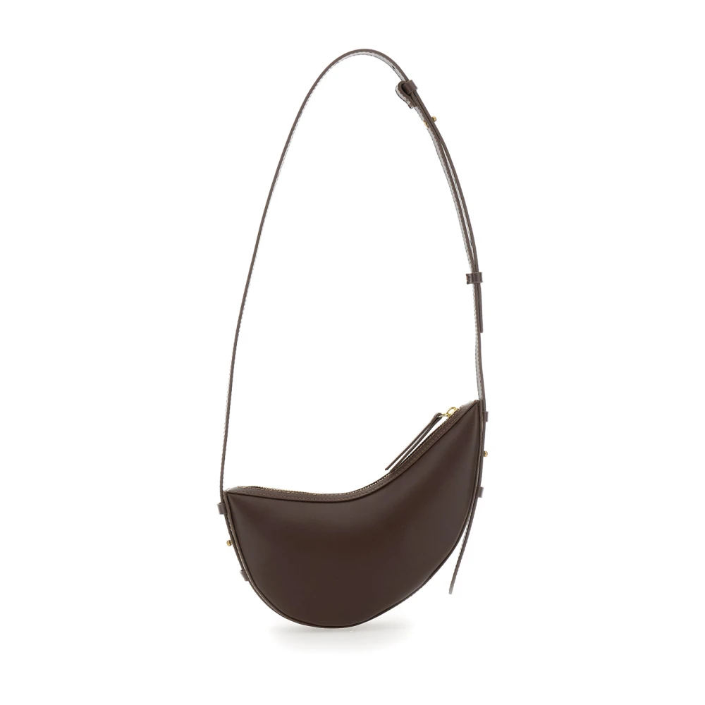 Soeur Bruine Mini Schoudertas met Asymmetrisch Ontwerp Brown Dames