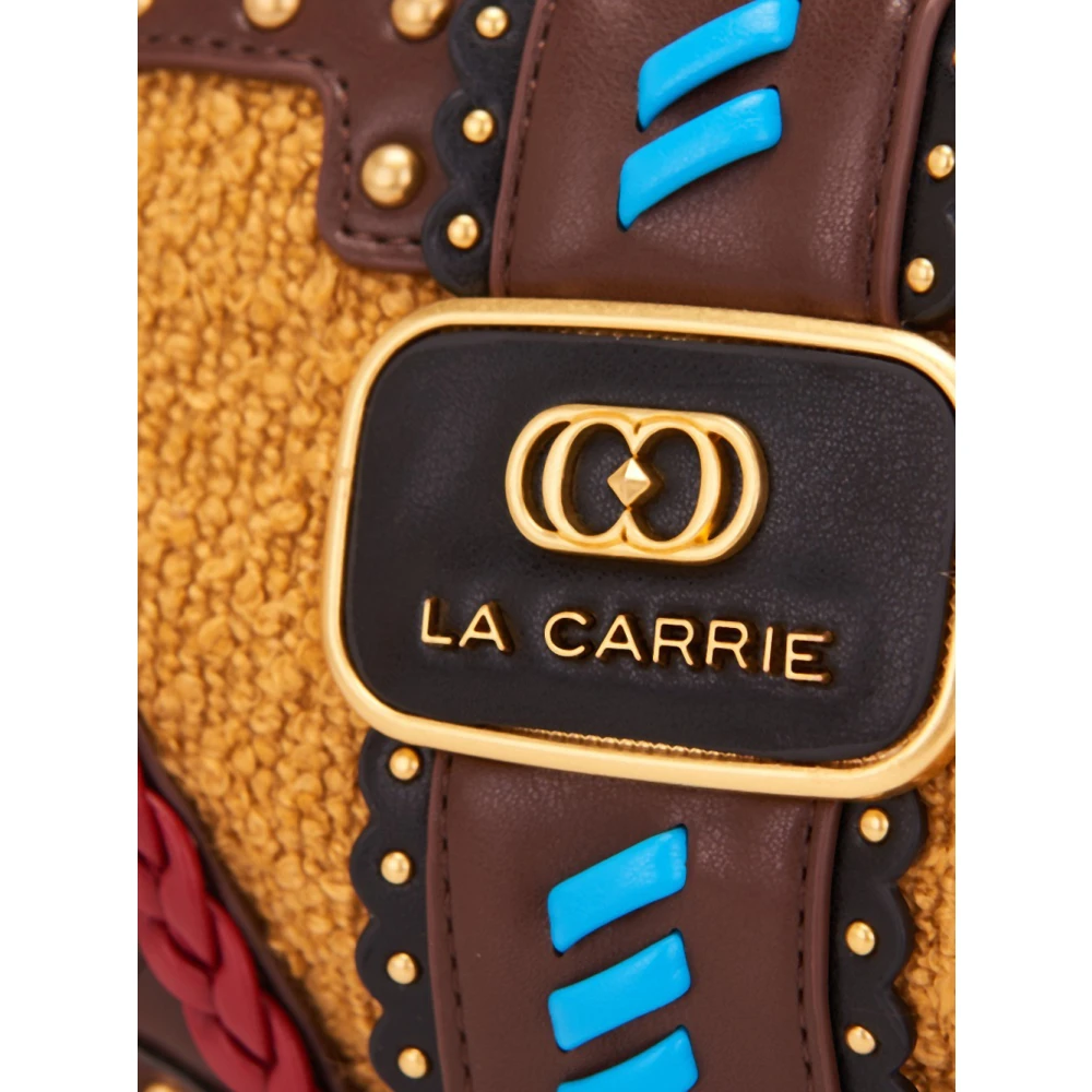 La Carrie Jungle Handtas in Bruin Multicolor Dames