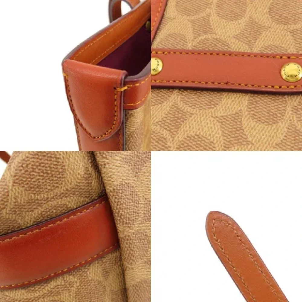 Coach Pre-owned Canvas totes Brown Dames