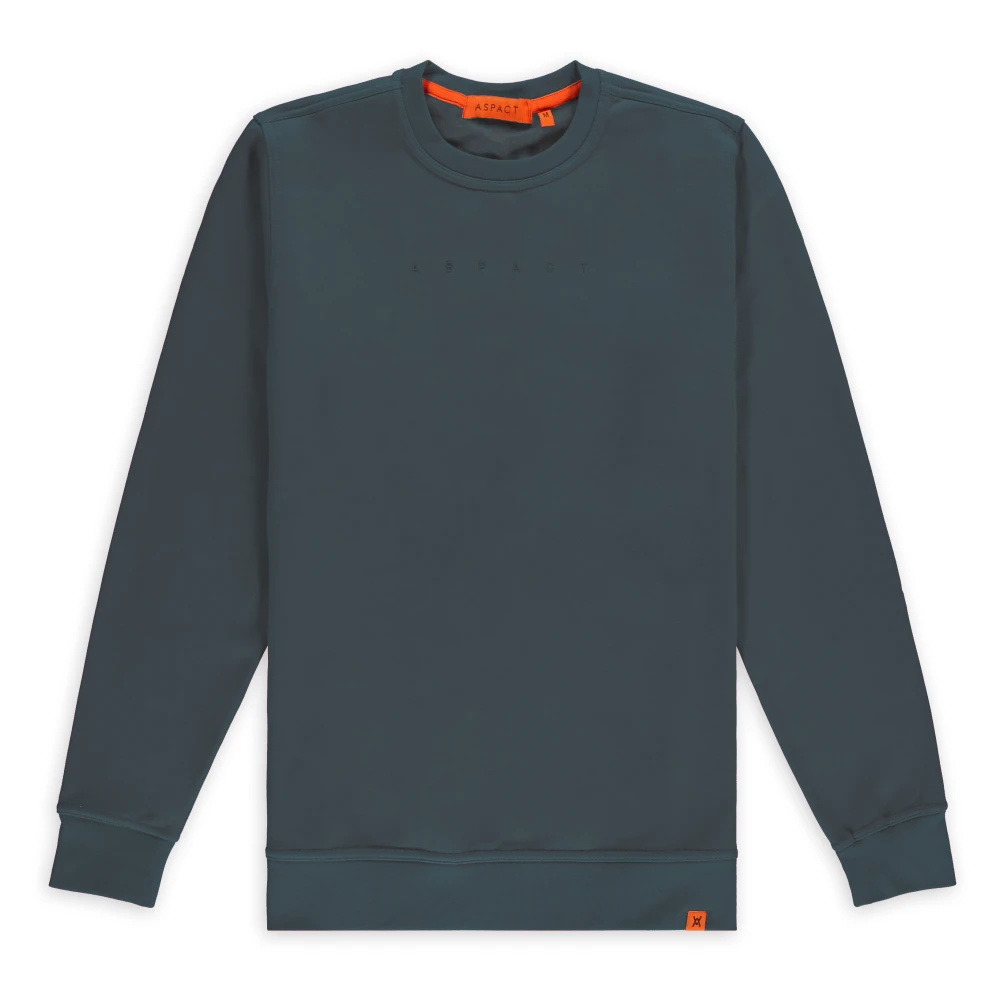 Aspact Cody Crewneck Dark Slate MiintoTitle Cody Crewneck Gray Heren