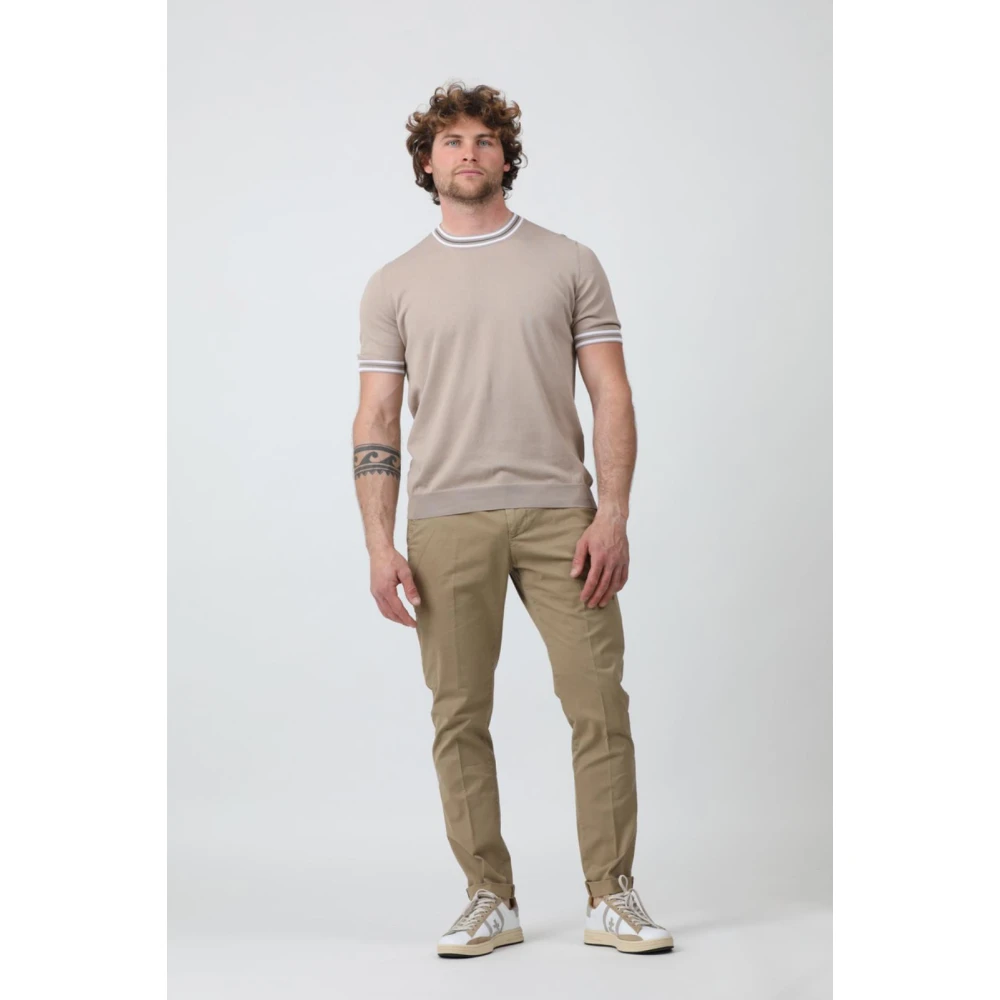 Dondup Gaubert Broek Beige Heren