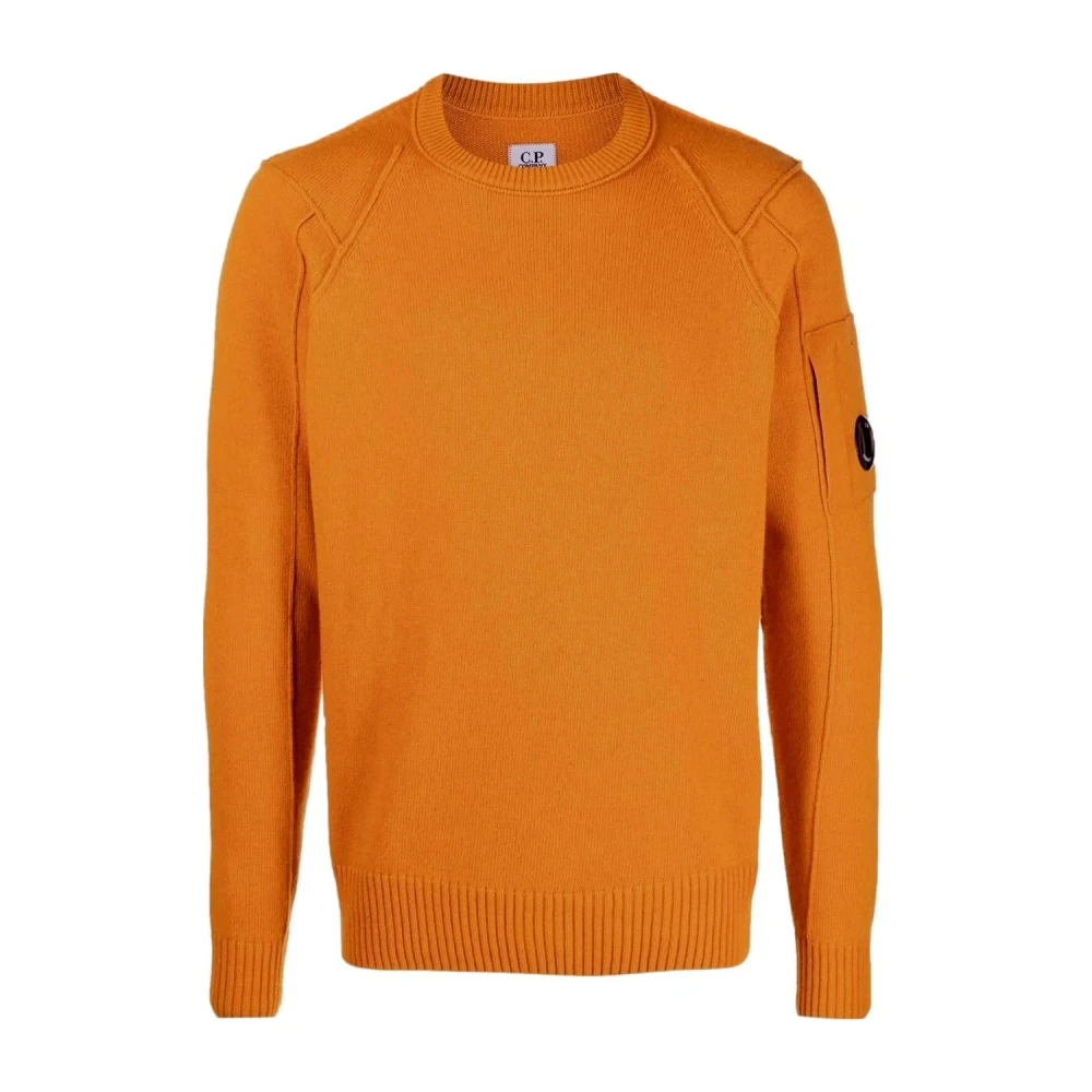C.p. Company Träningskläder, Oversize Sweatshirt, Modell Dc081 Orange, Herr