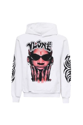 Tryckt hoodie