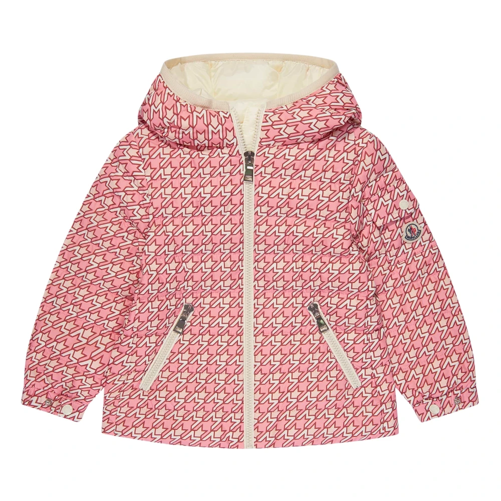 Moncler Girls Pink Winterjackets,, Down Padded Jacket Size 6 Y