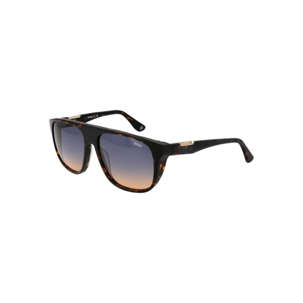 Bmw Men's Brown Gradient Aviator Sunglasses
