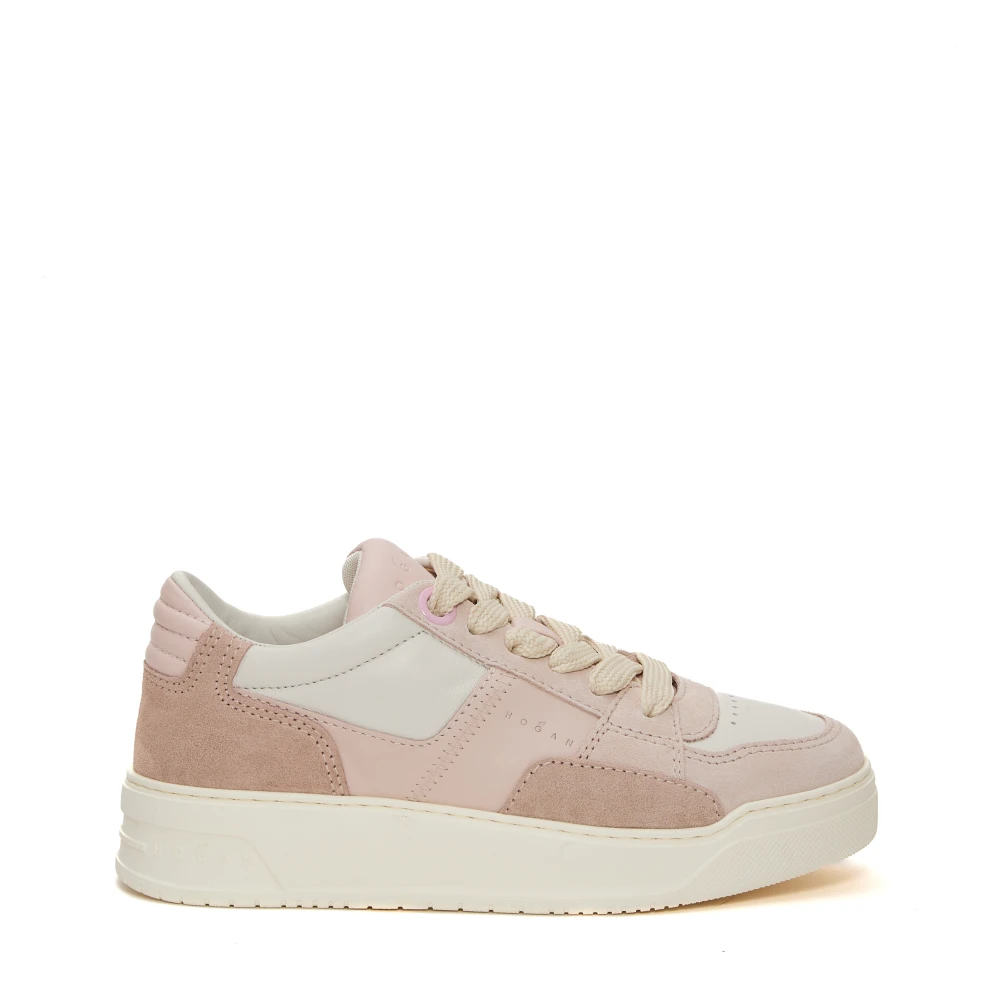 Rosa Sneakers med Memory Foam Innersåle