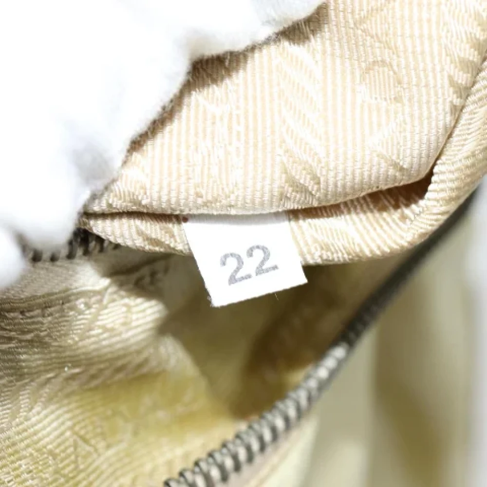 Prada Vintage Pre-owned Nylon prada-bags White Dames