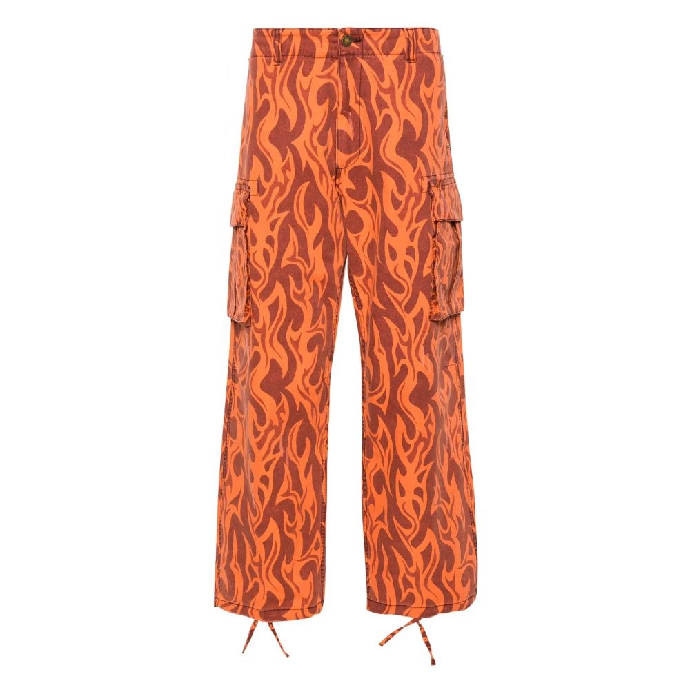 ERL Wide Trousers Orange