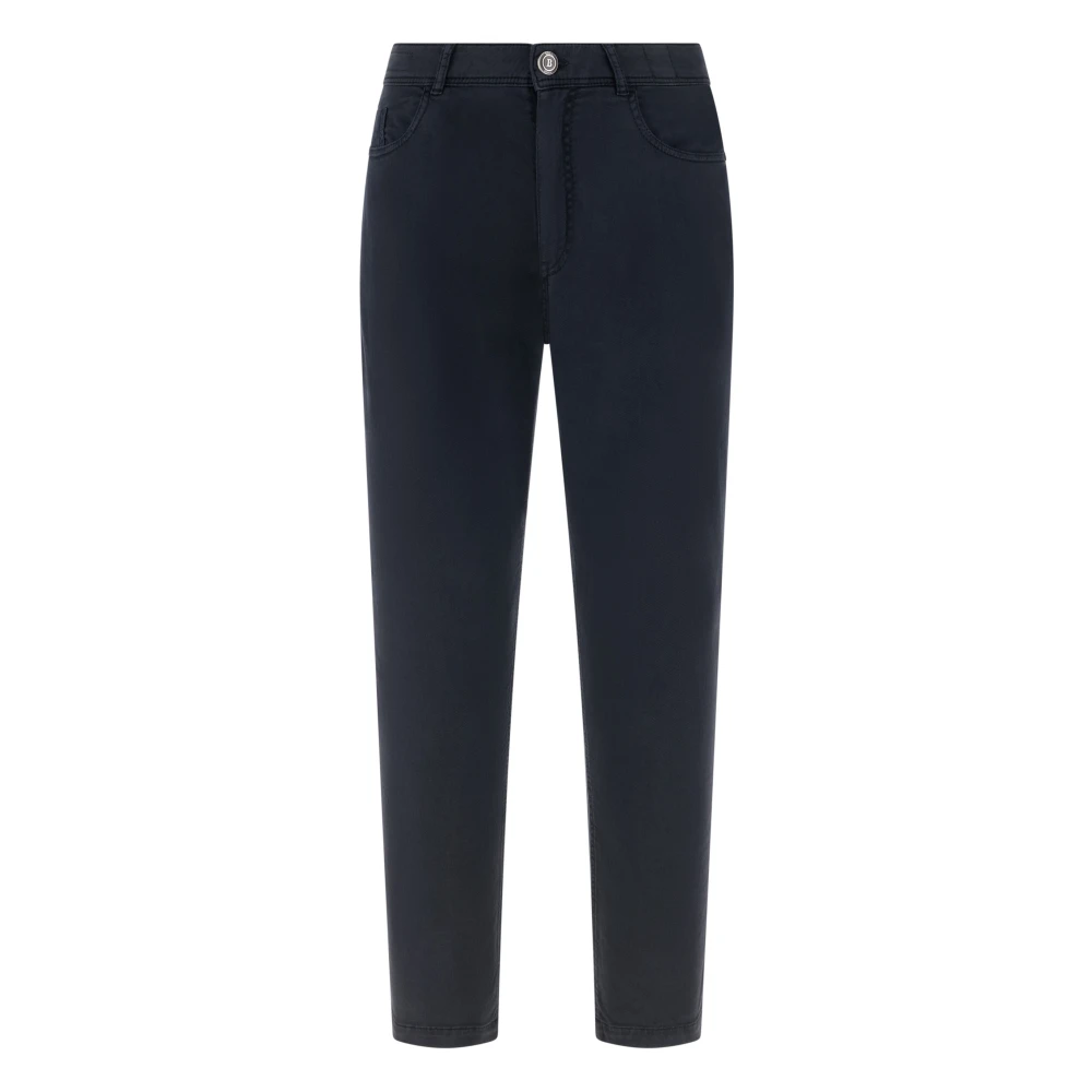 Boggi Milano Uomo Blu - Jeans Elasticizzati In Cotone/Tencel - Jeans - W32