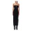 black-midi-dress-with-front-zipper
