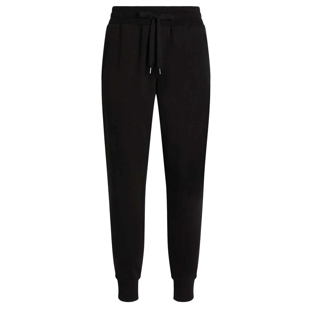 Dolce & Gabbana Men's Black Sweatpants,, Stylish Trousers For Medium